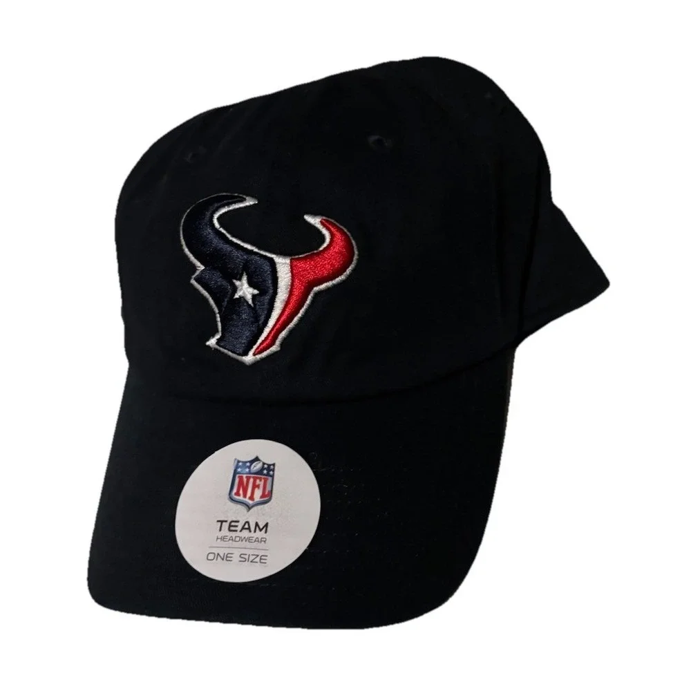 NFL Houston Texans Blue Adjustable Hat Cap Unisex NFL(one size fits all) New